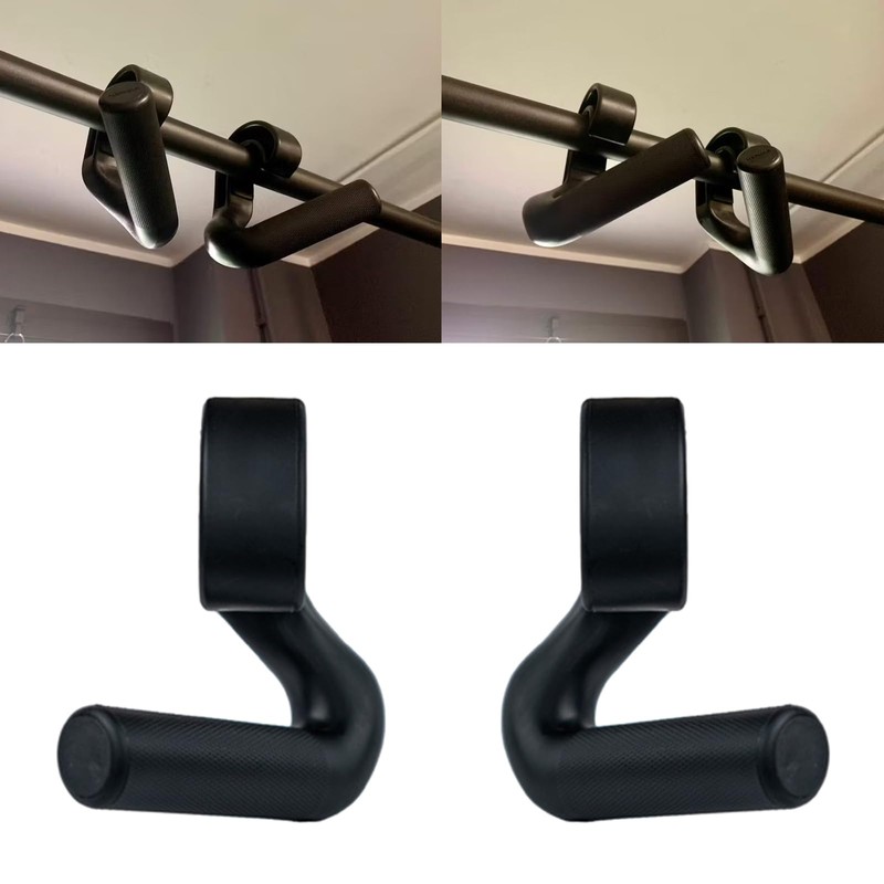 Ranuw NonSlip Fitness Hook Handle Grip Pulls Up Resistance Band