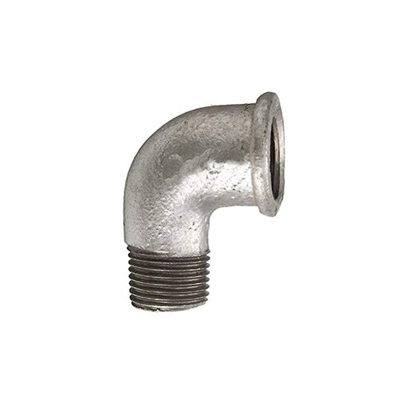 Cornat VFB9234 Galvanised Angled Pipe 90° I/A 3/4
