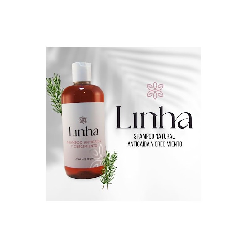 Shampoo Anticaída Linha Crecimiento Acelerado de Cabello De Romero Y