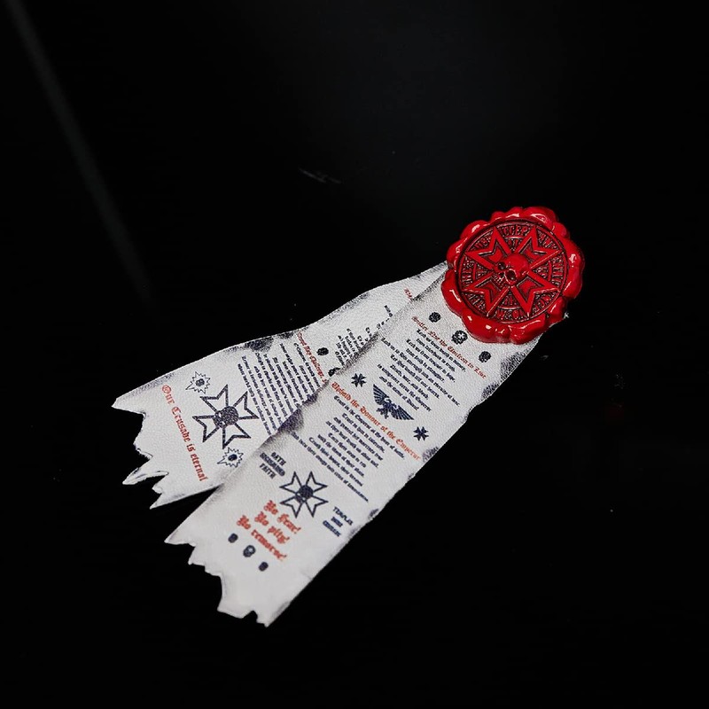 Starforged Black Templars Pureity Seals - Pin de cera para