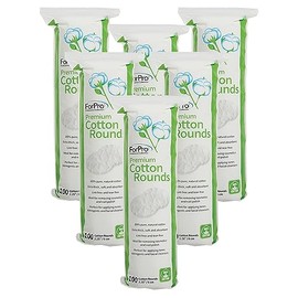 For Pro Premium Cotton Rounds, 2.25 Inch, 600 Count