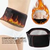 Thermal Lumbar Support for Lower Back Thicken Widened Removable Warm
