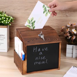 Box Charity Feedback Suggestion for and Brochure Donation Mount Wooden Ballot Complaint Fundraising