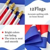 WEITBF 12Pcs 8×12 Inch Cuba Flags Small Cuban Flags on