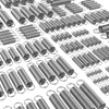 100 Pcs Extension Spring, Beesini Extension Spring Assortment Kit 25