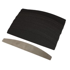 Nagelfeile Half Moon, Einweg Nagelfeilen Nagelfeile für Profis für Nagelstudios Anfänger