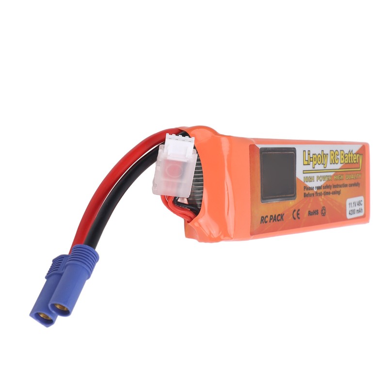 11.1v 4200mah 45C Rechargeable Toy Lithium Battery with EC5 Plug