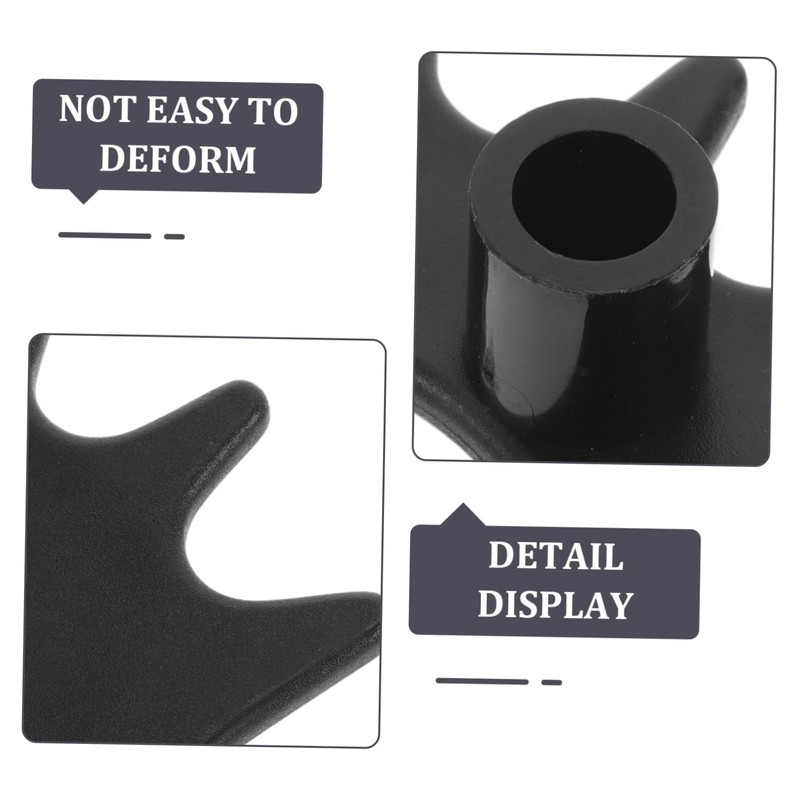 KICHOUSE 2pcs Pool Cue Stand Durable Billiard Cue Bridge Holder