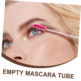 BIUDECO 20pcs Lash Brush Tube Set Empty Mascara Bottles for Mascara Lash Extension Kit Portable Makeup Tool Random Style