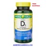 Spring Valley Vitamin D3 Supplement Softgels 250mcg per Softgel 10,000