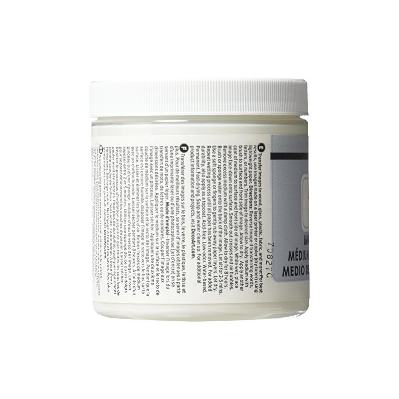Deco Art Clear -Image Transfr Medium, Acrylic, Multicolour