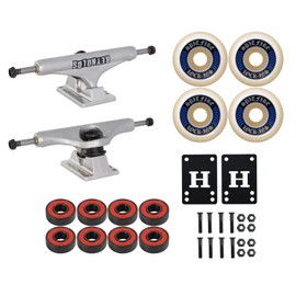 Independent Skateboard Trucks Andrew Reynolds Hollow Mid 149 8.5" with Spitfire F4 Formula Four Wheels, ABEC 5 Bearings, Mounting Hardware, Risers