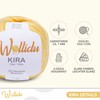 Wollidu Kira 100% Cotton for Knitting and Crocheting 4 x