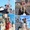Jeffan Mouse Ears Headbands, Sequin Mouse Ears for Women, Shiny