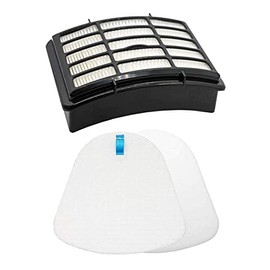 1 Hepa Filter 1 Foam for Shark Vacuum Cleaner Navigator Lift-Away NV350, NV351, NV352, NV355, NV356E, NV357, NV360, NV370, NV391, UV440, UV490, UV540 Part XFF350 XHF350