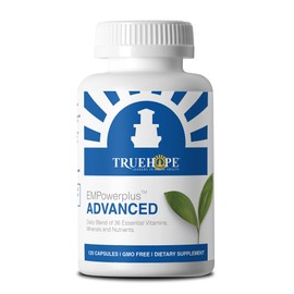 Truehope Truehope EMPowerplus Advanced Multivitamin for Women and Men - Broad-Spectrum Essential Multivitamin and Chelated Minerals to Support Cognitive Functions - Original Formulation - 120 Capsules