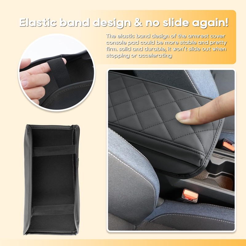 LFOTPP Centre Armrest Armrest Lid Cover Scratch Protection Centre Console