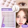 Yeonhwasamwol no-glue eyelashes no-glue artificial eyelashes 7-9mm short idol eyelashes no need to glue one-touch 120 strands large capacity glued eyelashes no-glue eyelashes, 1 piece, style 6 / 연화삼월 노글루속눈썹 노글루 인조 속눈썹 7-9mm 짧은 아이돌 속눈썹 풀 필요없음 원터치 120가닥 대용량 붙이는 속눈썹 노글루 속눈썹, 1개, 스타일6