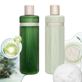 ONSENSOU Hot Spring Yeast & Green Algae Extract Shampoo & Conditioner SET, Rich & Luxurious Lather for Scalp & Hair Care, Moisturizing & Nourishing, Sulfate-Free, Skin-Friendly Formula, Mind