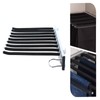 Pull Out Pants Rack Trousers Hanger, 9-Arm Steel Jeans Pants