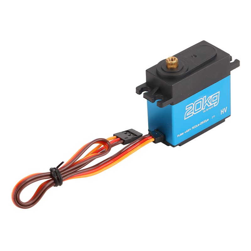 20KG Servo Aluminum Alloy 270 Degree Metal Gear RC Servo