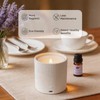 NO-Battery LED Candle Waterless Diffuser and 3D Wick and Realistic