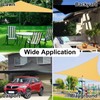 OutdoorLines Rectangle Sun Shade Sails for Patios 16 x 20