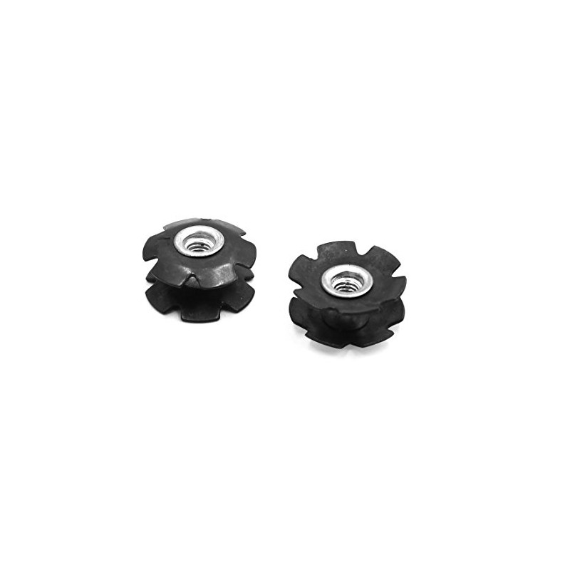 Sourcingmap 4pcs Metal MTB Bike Cycling Flange Headset Star Nut