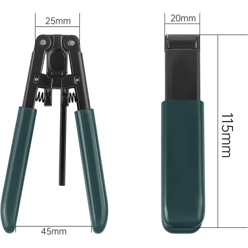 Duogalia 5 Pack Fiber Optic Drop Cable Stripper for 3.0