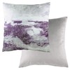 Evans Lichfield Landscape Cushion Cover, Steel/Purple, 43 x 43cm