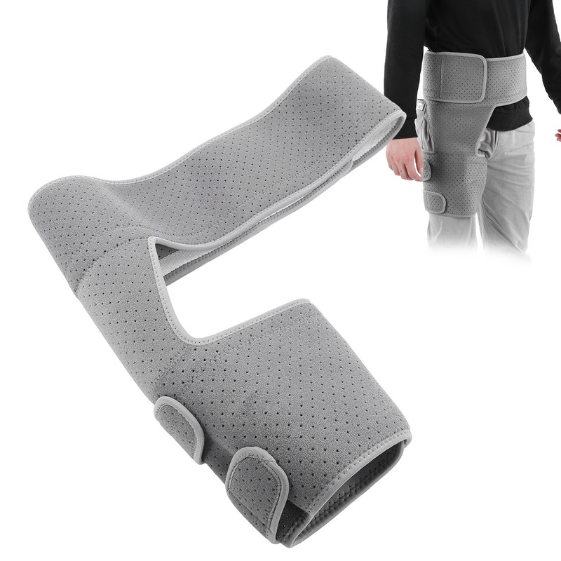Groin Support Adjustable Hip Brace Ischialgia Relief Thigh Hamstring Compression
