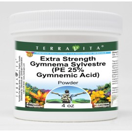 Extra Strength Gymnema Sylvestre (PE 25% Gymnemic Acid) Powder (4 oz, ZIN: 512966) - 3 Pack