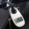 Simple 3D Digital Pedometer Portable Walking Step Counter with Carabiner