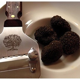 Professional Truffle Slicer/Shaver - Rosewood Handle - Plain Blade