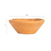Creative Co-Op Terracotta Bowl in Jute Bag, Set of 12