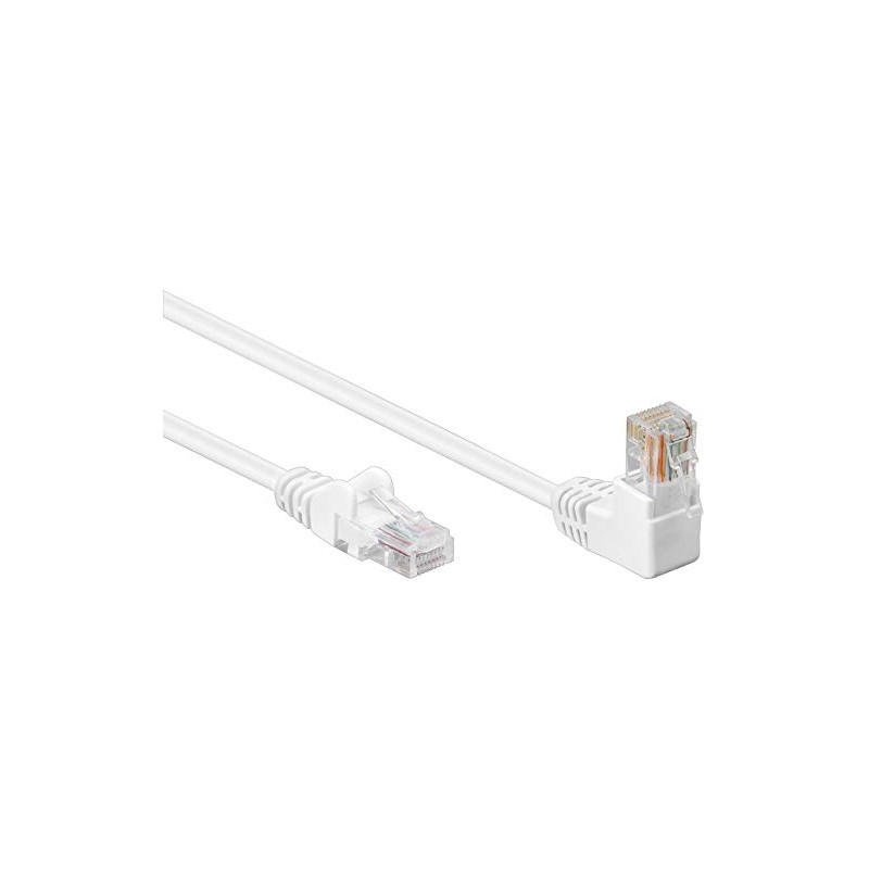1X90Â ° Cat 5-1500 U/UTP White 15 m