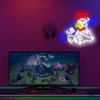 Chicken Shooting Neon Sign for Game Room, Rifle Led Sign