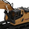 Backhoe Loader Heavy Duty Wheeled Excavator Durable 1: 60 Scale