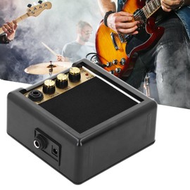 Guitar Bass Amplifier Portable Mini Speaker PG-3 3W for Onthego Performances Black+Gold