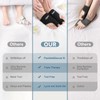 Luguiic 2-Pack Foot Ice Pack Wraps – Non-Slip Bunion Relief