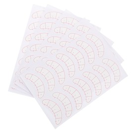 Beavorty 10sheets Accurate Eyelash Stickers Scales under Eye Pads for Lash Extensions Makeup Supply Lash Mapping