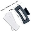 Hair Claw Clips Cover Sublimation Blanks for 4”,4.1”and 4.2”Hair Clips,