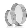 Gsakskdsap 2 Pieces Flour Sieve Stainless Steel, Fine Flour Sieve,