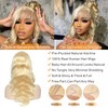 MARUOL 613 13x6 Lace Front Wig Human Hair Blonde Wig