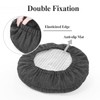 baibu Set of 2 Stool Covers Round, Super Soft Round