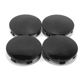 RTrhinoTuning 4 PCS 83mm Wheel Center Caps Compatible with Tahoe Suburban Yukon Escalade Rim, OD:3.27"(83 mm) ID: 3"(76.4 mm) Black Hubcaps