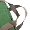 Canvas Wide Mouth Tool Storage Bag with Adjustable Shoulder Strap