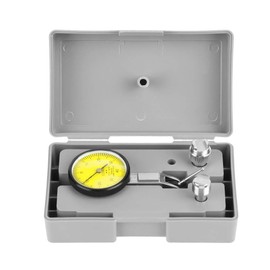 Lever Dial Test Indicator Meter Tool Kit Gage for Machining, with 180° Rotation Probe, Magnetic Pointer Dial Gauge 0.01mm