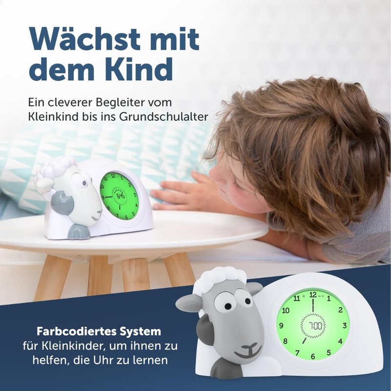 ZAZU Sam The Lamb Watch - Sleep Coach Clock and