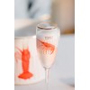 YVONNE ELLEN Glass Collection, Wine, Champagne, Gin (Shrimp Flute)